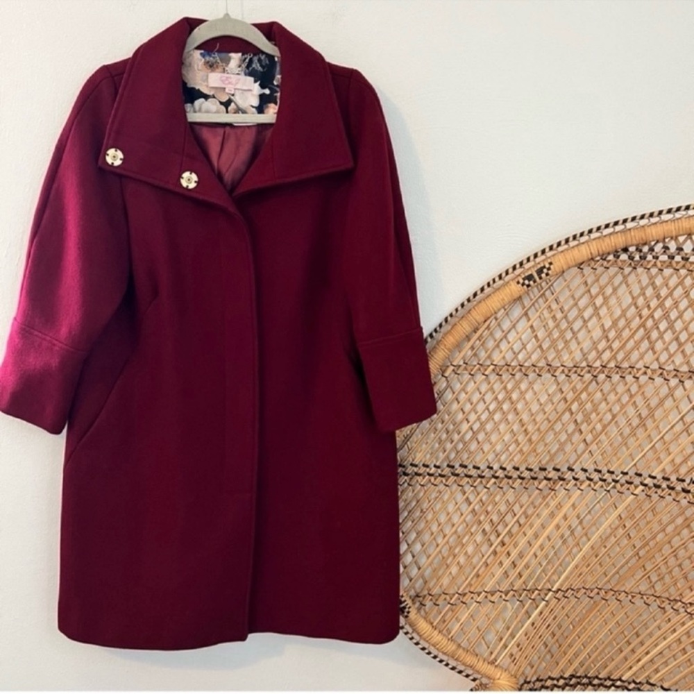 Eliza J, Medium Wool Pea Coat